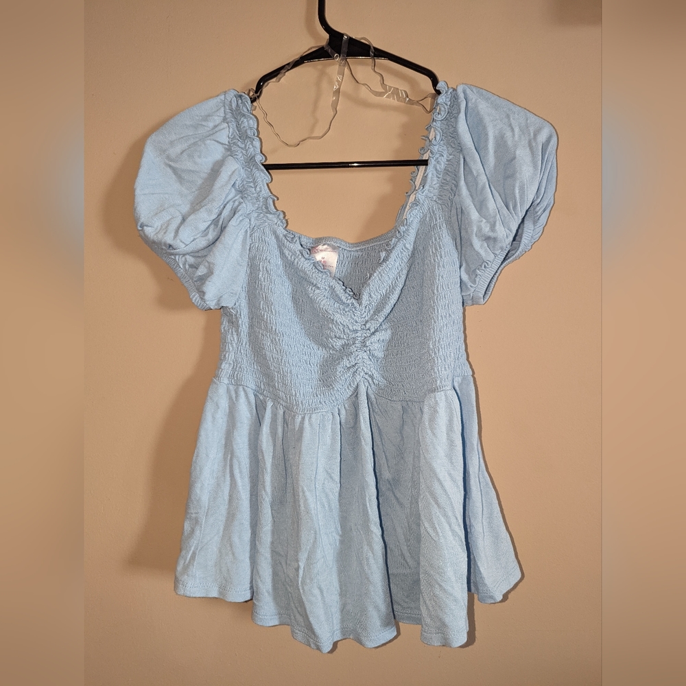 Baby Blue Top